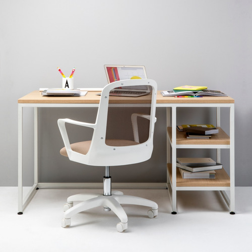 Sila De Escritorio Fresa White Diseño Rossi 3 Años Garantía