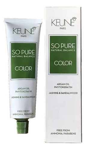 Keune So Pure Colora 60ml-9.25 Louro Muito Claro Pérola Mogn