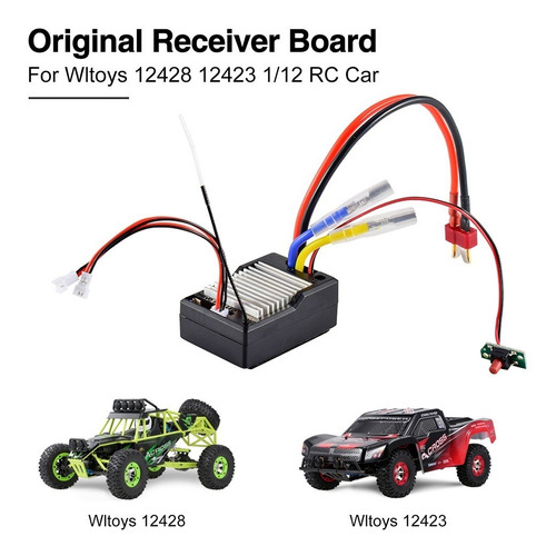 Imagen 3 de 7 de Variador Recep Esc Wltoys 12428 12423 18401 18402 10428