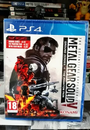  Metal Gear Solid V: The Definitive Experience (PS4) : Video  Games