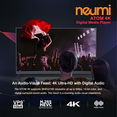 Neumi Atom 4k Ultra Hd Digital Media Player For Usb Drive
