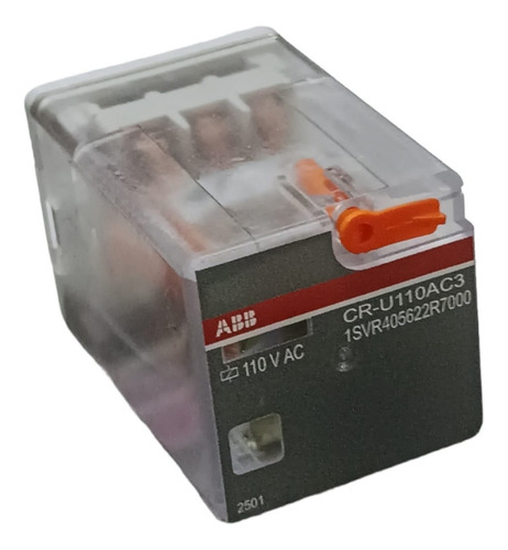 Relay Relé Encapsulado Abb 110 Vac, 11 Pines, 10 A 250v