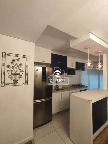 Apartamento Com 2 Dormitórios À Venda, 60 M² Por R$ 477.000,00 - Vila Alzira - Santo André/sp - Ap15831