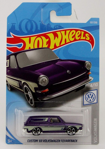 Hot Wheels # 4/10 - Custom '60 Volkswagen  Squareback Fyd57