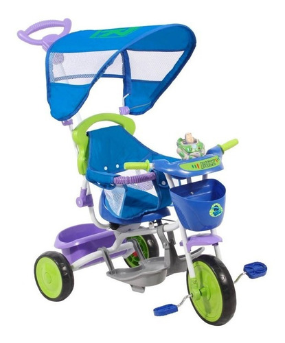 Triciclo De Lujo Con Techo Toystory