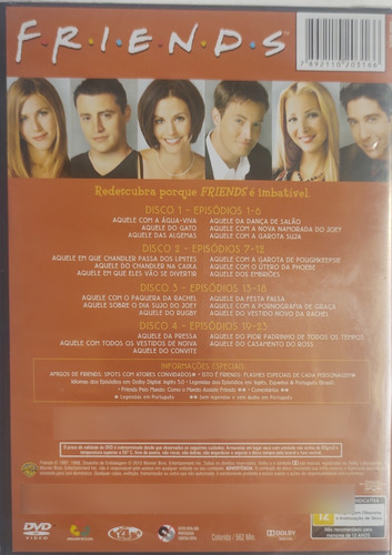 Box Dvd Friends 4º Quarta Temporada Lacrado