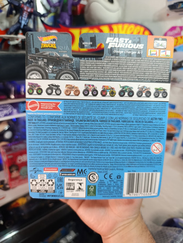Hot Wheels Monster Trucks Set De 2 Fast And Furious Negro