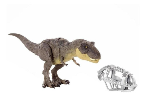 Imagen 1 de 2 de Figura de acción Jurassic World: Mundo Jurásico Tiranosaurio Rex Stomp 'N escape GWD67 de Mattel