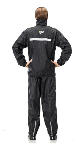 Capa De Chuva Náilon Com Gola Impermeável Para Motoboy
