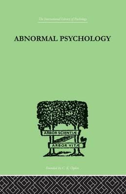 Libro Abnormal Psychology - Isador H. Coriat