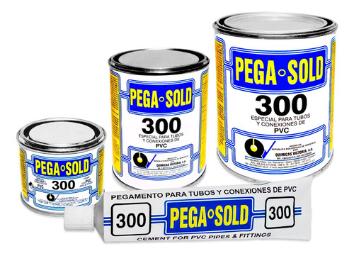 Pega Para Tuberia Pvc Pega-sold 300 De 1/32 Galon (2 Unidad)