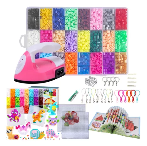 Kit De 36000 Cuentas Hama Beads, 2.6 Mm, Planchar (72 Colore