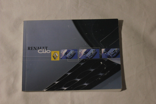 Renault Clio 2002 Manual De Instrucciones (Usado)