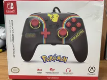Comprar Control Alambrico Nintendo Switch Pikachu 025 Pokémon Caja