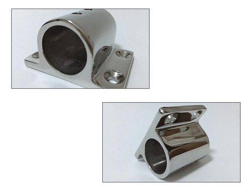 Barra De Mano Para 7/8 Base Rectangular Acero Inoxidable