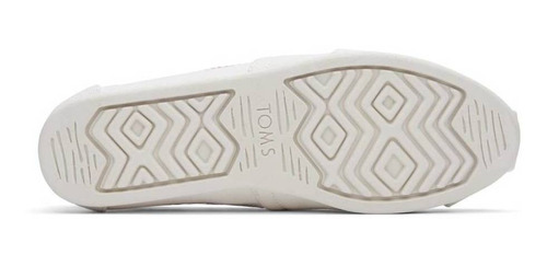 Alpargatas Toms Canvas Rainbow Webbing White Mujer