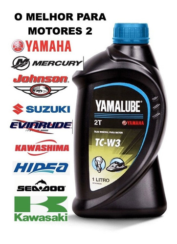 Óleo Yamalube Náutico Tc-w3 2t Tcw3 Yamaha Mercury Seadoo