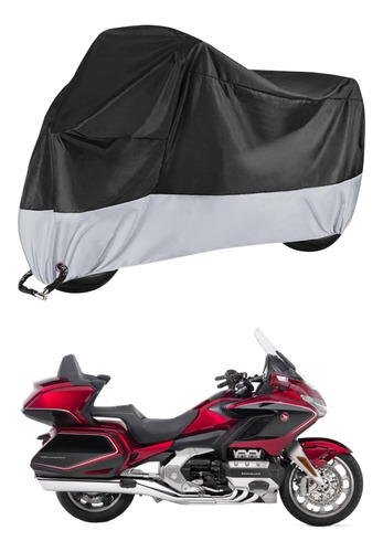 Funda Moto Bicicleta Impermeable Para Honda Gl 1800