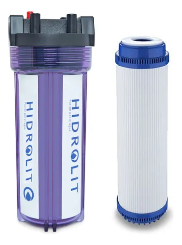 Filtro De Agua Carbon Activado Elimina Cloro Sabores Olores