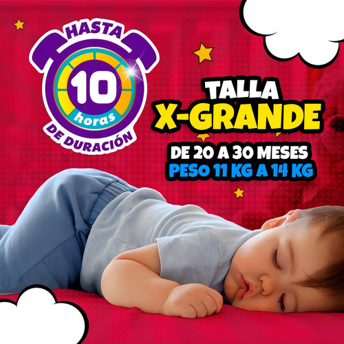 Pañales Kiddies Antifugas Etapa 5 Unisex 40 Piezas