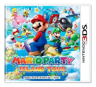 Mario Party Island Tour - Midia Fisica 3ds Novo/lacrado