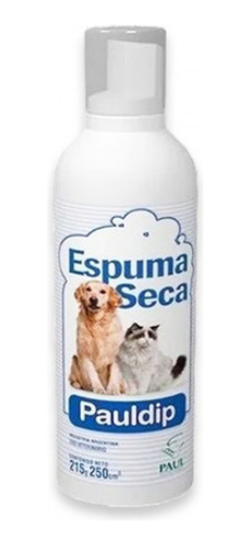 Espuma Seca Baño Perro/gato 250 Cm3