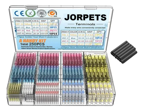 comprar Conectores A Tope Sello De Soldadura Termorretráctil Conecto