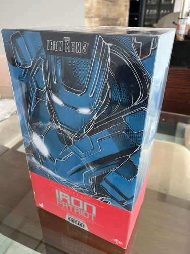 Iron Patriot - Diecast Masterpiece Mms195-d01 - Hot Toys (Usado)