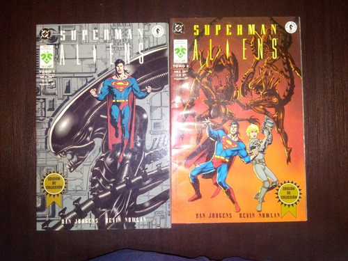 2 Revistas Superman Vs Alien