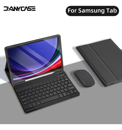 Funda De Teclado Para Galaxy Tab A9 Plus 11 Con Soporte Para