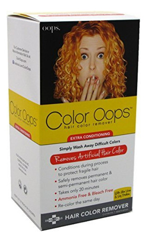 Color Oops Removedor De Color Para El Cabello, Acondicionado