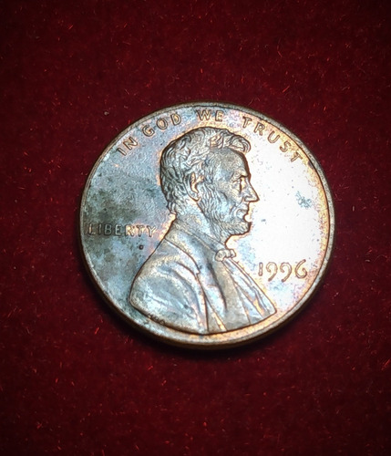 Moneda 1 Centavo Estados Unidos 1996 
