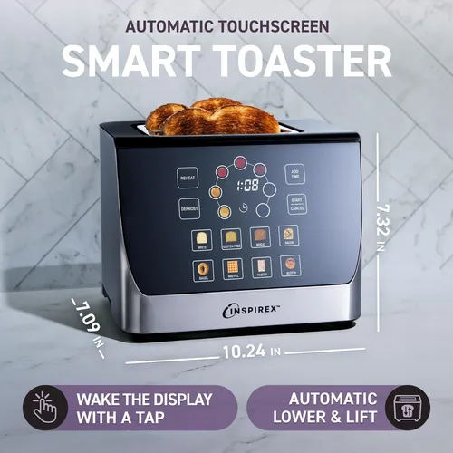 Tostadora Inteligente Inspirex Con Pantalla Táctil 2 Reban