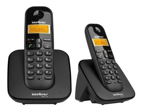 Telefone Sem Fio Ts 3110 Mais Ramal Ts 3111 Intelbras Nf