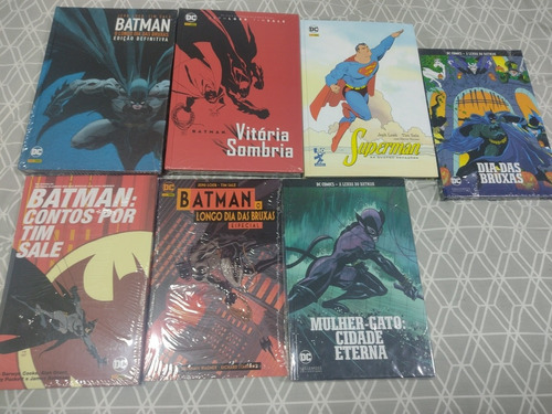 Batman E Superman Por Jeph Loeb E Tim Sale - 7 Edições 