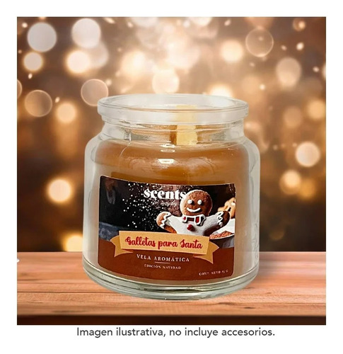 Vela Aromática Fragancias De Navidad 85g Scents For Everyday