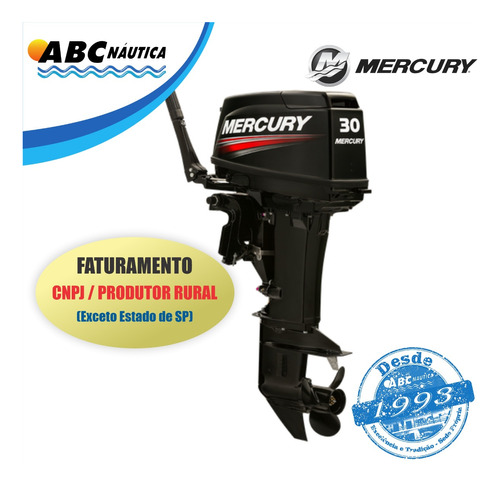 Motor De Popa Mercury 30hp - Manual - Leia Anuncio!!!