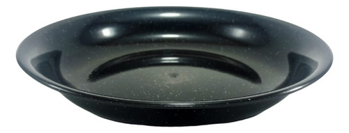 Platos Sopero Plástico Parece Peltre 19cm 350ml 24pz