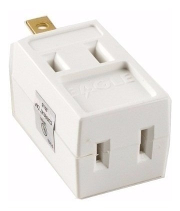 Adaptador Enchufe Benjamin 2p 15a 125v Cooper 400b 