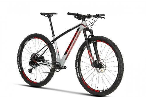 Mountain bike Sense Impact Carbon Comp 2019 aro 29 L 12v freio disco hidráulico cor branco