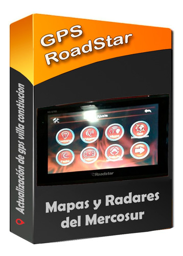 Actualizacion Gps Roadstar  Igo Primo Mapas Del Mercosur