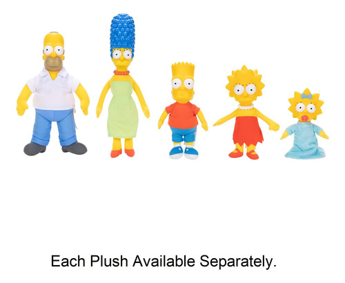 Peluche Jakks Pacific Disney Los Simpson Homer 17-27 Cm