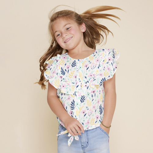 Blusa Sin Mangas Hush Puppies Kids Amara Amarillo