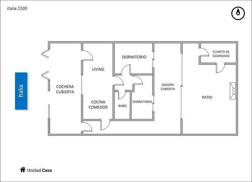 Imagen 2 de 17 de Italia 3300 - Impecable Casa En Venta En Rosario