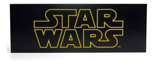 ~? Ukonic Star Wars Logo Oficial Caja De Luz De 17 Pulgadas 