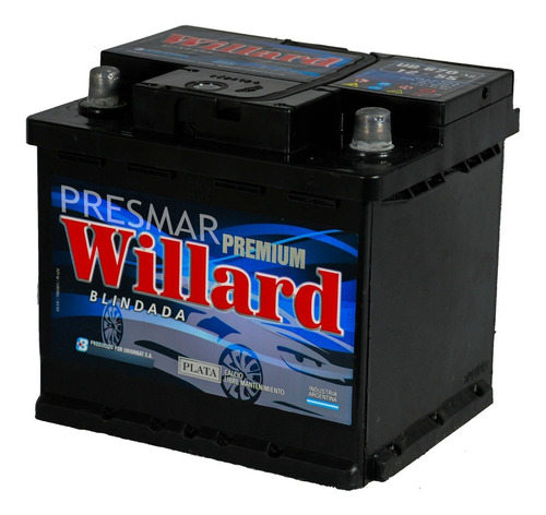 Imagen 1 de 10 de Bateria Auto Willard 12x55 Ub670 12 Volt 55 Amper