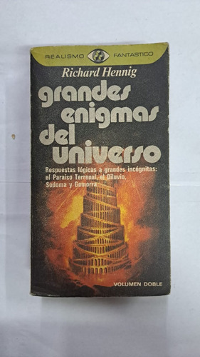 Grandes Enigmas Del Universo-richard Hennig-libreria Merlin