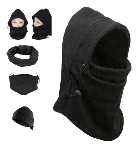 Mascara Termica Balaclava Frio Bufanda Moto Gorro 10 Pieza Color Multicolor