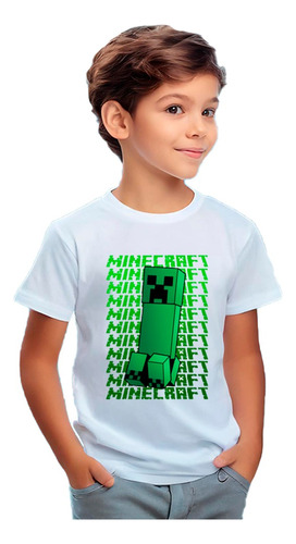 Remera Creepers - Minecraft 