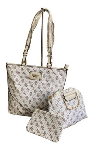 Bolsa De Mujer Guess Con Bolso Y Monedero A Juego